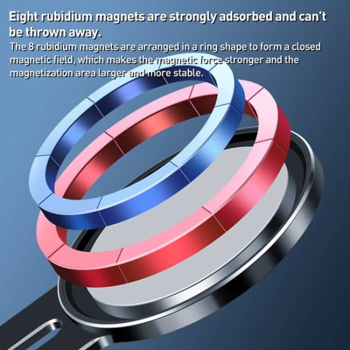 360 Grad drehbarer magnetischer Auto-Luftauslass-Telefonhalter – Bild 7