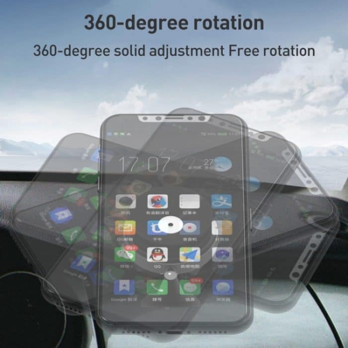 Auspuff-Saugnapf 360 drehbarer Auto-Luftauslass-Handyhalter – Bild 5