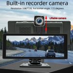 B5303R 10,26 Zoll tragbarer Auto-MP5-Player, integrierter Fahrrekorder, unterstützt CarPlay / Android Auto, B5303R – Bild 4