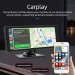 B5303R 10,26 Zoll tragbarer Auto-MP5-Player, integrierter Fahrrekorder, unterstützt CarPlay / Android Auto, B5303R – Bild 5