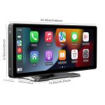 B5303 10,26 Zoll tragbarer Auto-MP5-Player, unterstützt CarPlay / Android Auto, B5303 – Bild 2