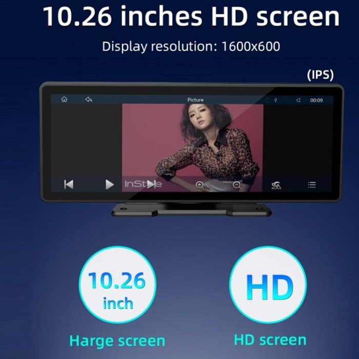 B5303 10,26 Zoll tragbarer Auto-MP5-Player, unterstützt CarPlay / Android Auto, B5303 – Bild 5