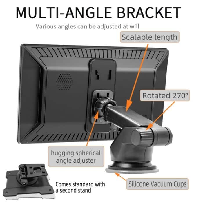 B5305 9 Zoll tragbarer Auto-MP5-Player, unterstützt CarPlay / Android Auto, B5305 – Bild 3