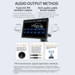 B5305 9 Zoll tragbarer Auto-MP5-Player, unterstützt CarPlay / Android Auto, B5305 – Bild 10