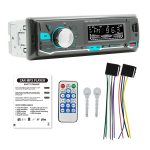 D3162 Auto-MP3-Player mit bunten Lichtern, unterstützt Sprachassistent/FM, D3162 – Bild 4