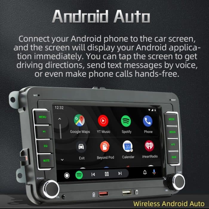 F9070 Für Volkswagen 7 Zoll tragbarer Auto-MP5-Player, unterstützt CarPlay / Android Auto, F9070 – Bild 6