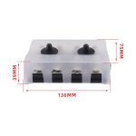 CP-4065 Zweireihige M8-Stromverteilerblock-Anschlussbolzen mit Anschlüssen, CP-4065 – Bild 5