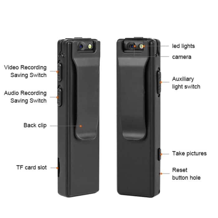 Z3 Überwachungskamera-Recorder-Stift mit Clip, Z3 – Bild 4