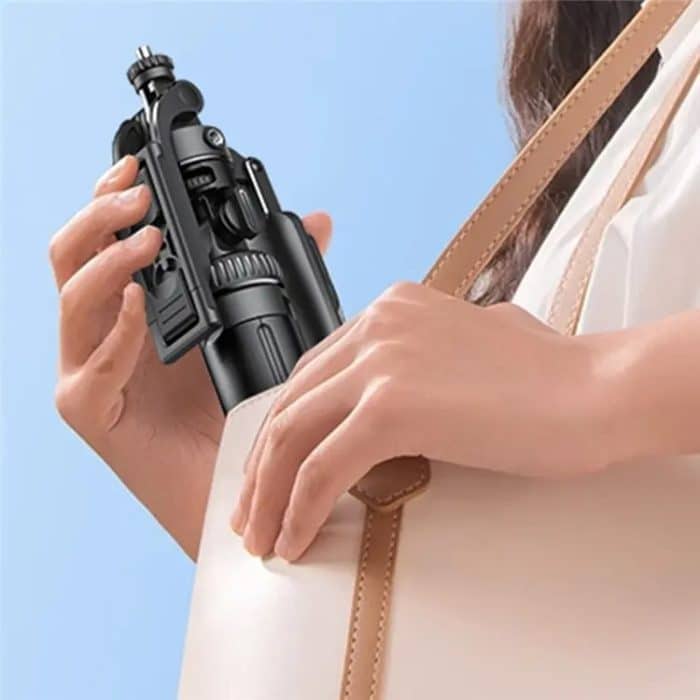 YESIDO SF17 Multifunktionaler einziehbarer Metallstativ Selfie-Stick für Handy-Kamera, SF17 – Bild 12