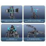 YESIDO SF17 Multifunktionaler einziehbarer Metallstativ Selfie-Stick für Handy-Kamera, SF17 – Bild 13