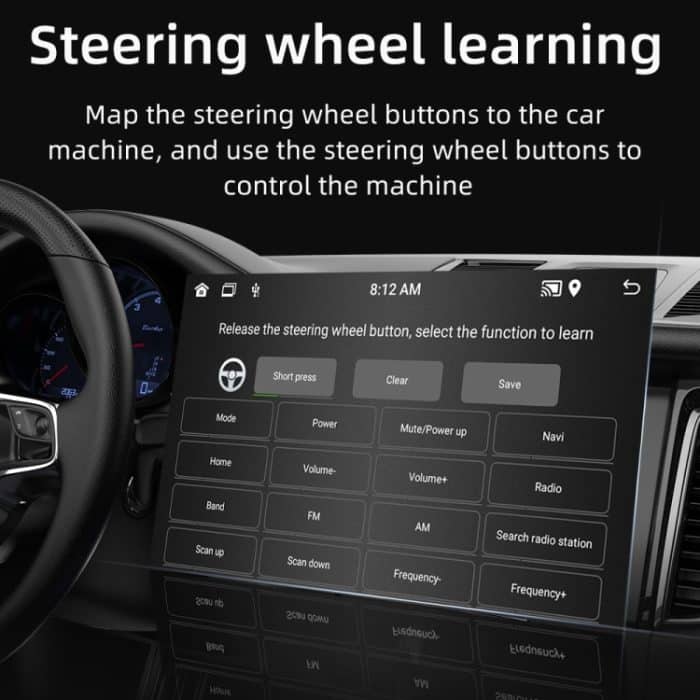 A3121 Android 12 GPS-Navigation Auto-Multimedia-Player, unterstützt iOS CarPlay / Android Auto / Mirrorlink / WiFi, 1GB+32GB, 2GB+32GB, 2GB+64GB – Bild 13