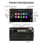 A3121 Android 12 GPS-Navigation Auto-Multimedia-Player, unterstützt iOS CarPlay / Android Auto / Mirrorlink / WiFi, 1GB+32GB, 2GB+32GB, 2GB+64GB – Bild 3