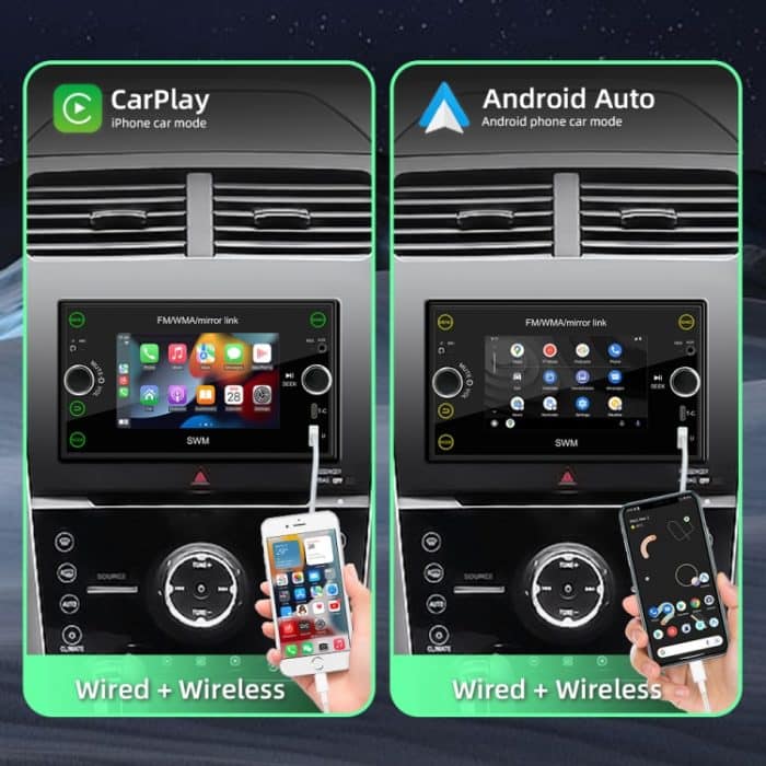 A3121 Android 12 GPS-Navigation Auto-Multimedia-Player, unterstützt iOS CarPlay / Android Auto / Mirrorlink / WiFi, 1GB+32GB, 2GB+32GB, 2GB+64GB – Bild 8