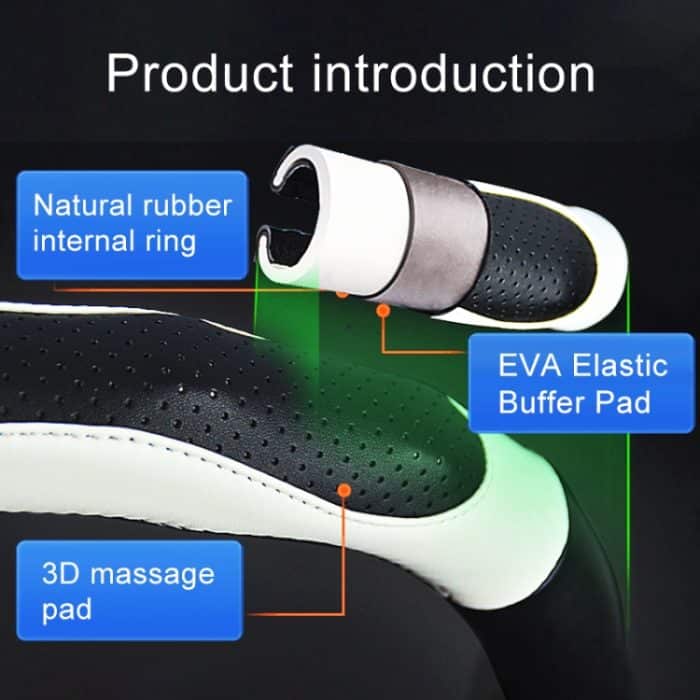 Superfaser-Leder-Auto-Universal-Anti-Rutsch-Lenkradbezug, Durchmesser: 38 cm – Bild 2