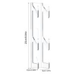 YX072-1 Wandhalterung für Gamecontroller und Kopfhörer aus Acryl – Bild 3
