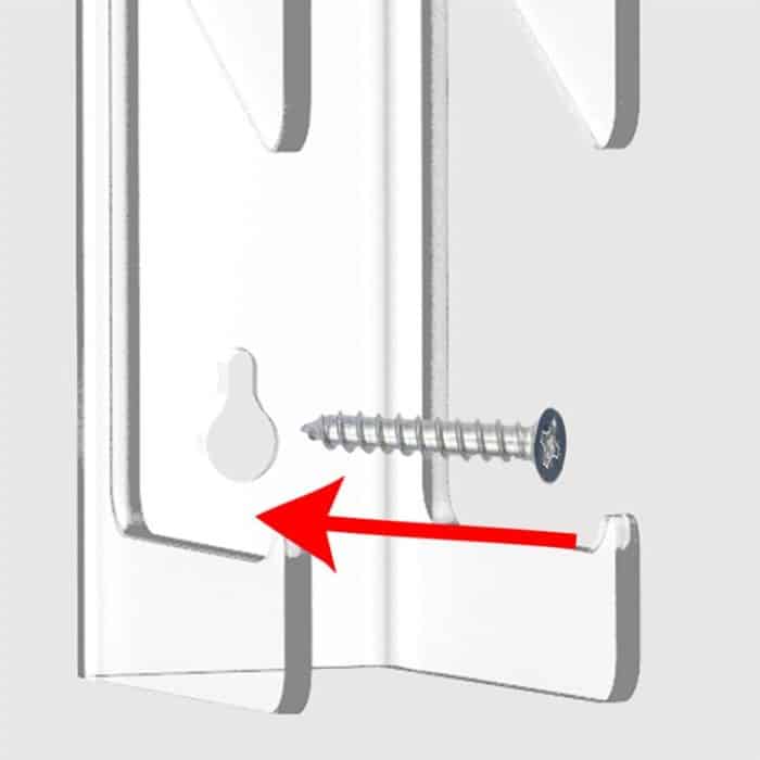 YX072-1 Wandhalterung für Gamecontroller und Kopfhörer aus Acryl – Bild 4