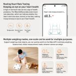 Original Xiaomi Mijia Smart Home Körperfettwaage S400 BT5.0 LED-Anzeige Dual-Frequenz-Messung, Body Fat Scale S400 – Bild 5