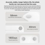 Original Xiaomi Mijia Smart Home Körperfettwaage S400 BT5.0 LED-Anzeige Dual-Frequenz-Messung, Body Fat Scale S400 – Bild 6