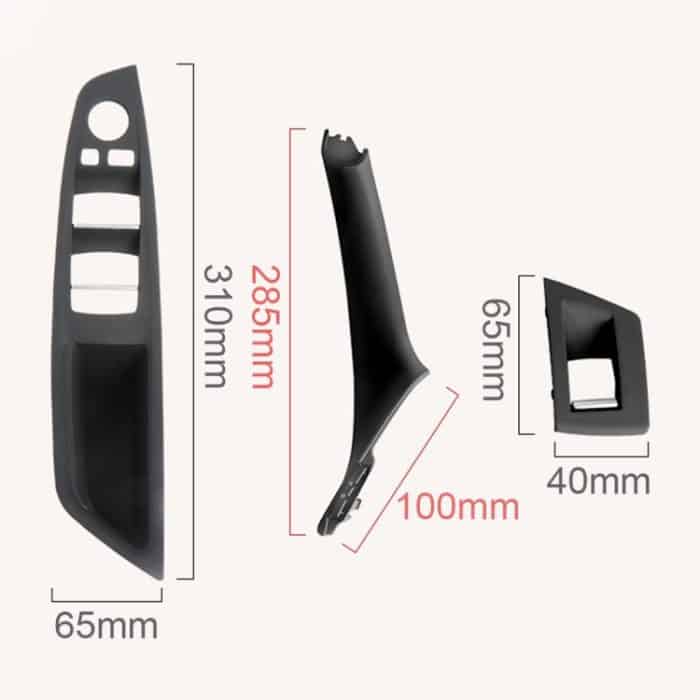 Für BMW F10 / F18 5er-Serie, 7 Stück, Auto-Innentüren, Griff-Zugverkleidung, 51417225874, Right Driving(Black), Right Driving(Beige Yellow), Right Driving(Beige White), Right Driving(Grey), Right Driving(Wine Red), Right Driving(Mocha Color) – Bild 3