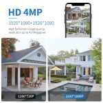 ESCAM QF390 2x2MP binokulare Solar-WLAN-Kamera unterstützt bidirektionale Sprach- und Alarmaufzeichnung, QF390 – Bild 4