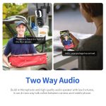 ESCAM QF390 2x2MP binokulare Solar-WLAN-Kamera unterstützt bidirektionale Sprach- und Alarmaufzeichnung, QF390 – Bild 8