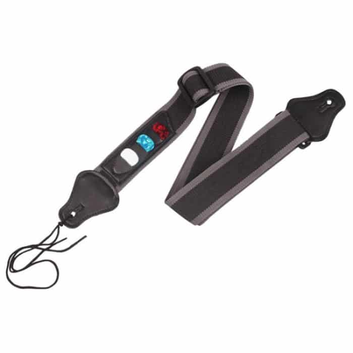 Folk Electric Acoustic Guitar Strap mit 3 Plektren, zufällige Farbe – Bild 2