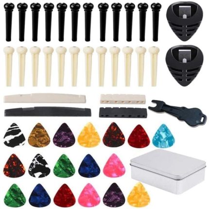 50 in 1 Gitarren-Pegs-Set