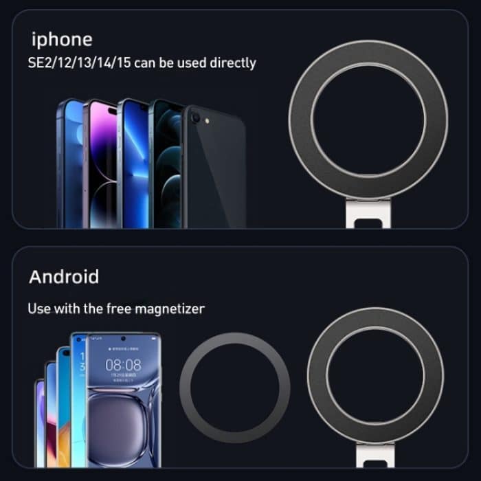 Yesido C203 Auto-Armaturenbrett-MagSafe-Magnettelefonhalter – Bild 11