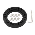 Universelles Auto-Lenkrad-Naben-Boss-PCD-Adapter-Set, Adapter Kit(Black)