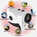 PR165 5–1000 Yards tragbares Laser-Entfernungsmesser-Teleskop – Bild 8