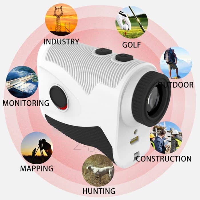 PR165 5–1000 Yards tragbares Laser-Entfernungsmesser-Teleskop – Bild 8