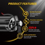 9-30V 12W 6000K Auto-LED-Arbeitslicht, 9-30V 12W 6000K – Bild 4