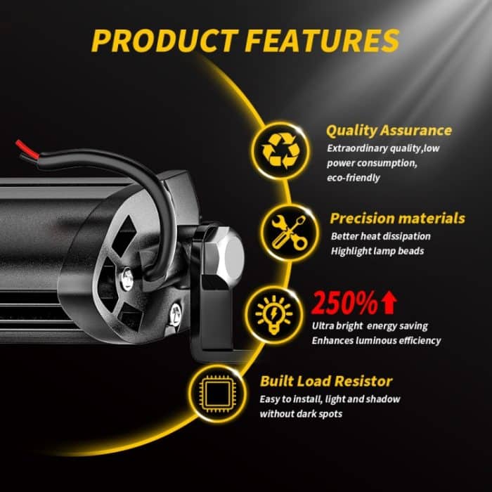 9-30V 12W 6000K Auto-LED-Arbeitslicht, 9-30V 12W 6000K – Bild 4