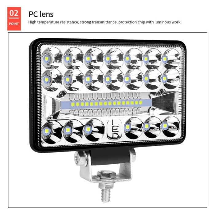 9–80 V, 18 W, 6000 K, 4 Zoll, 36 Stück, LED-Arbeitslicht, 9-80V 18W 6000K – Bild 2