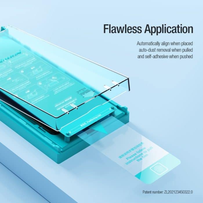 Schutzfolie aus gehärtetem Glas der NILLKIN Chang-Serie, For iPhone 15 Pro Max, For iPhone 15 Plus, For iPhone 15 – Bild 4