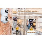 DP41 Bulb-Typ-Smart-Kamera mit zwei Objektiven und Bewegungsverfolgung, unterstützt Sprach-Gegensprechanlage, DP41 (White), DP41 (Black) – Bild 2