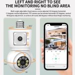 Die DP44-Glühbirnen-Bewegungsverfolgungs-Smart-Kamera mit Nachtsicht unterstützt die Sprachgegensprechanlage, DP44 – Bild 2