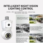 Die DP44-Glühbirnen-Bewegungsverfolgungs-Smart-Kamera mit Nachtsicht unterstützt die Sprachgegensprechanlage, DP44 – Bild 4