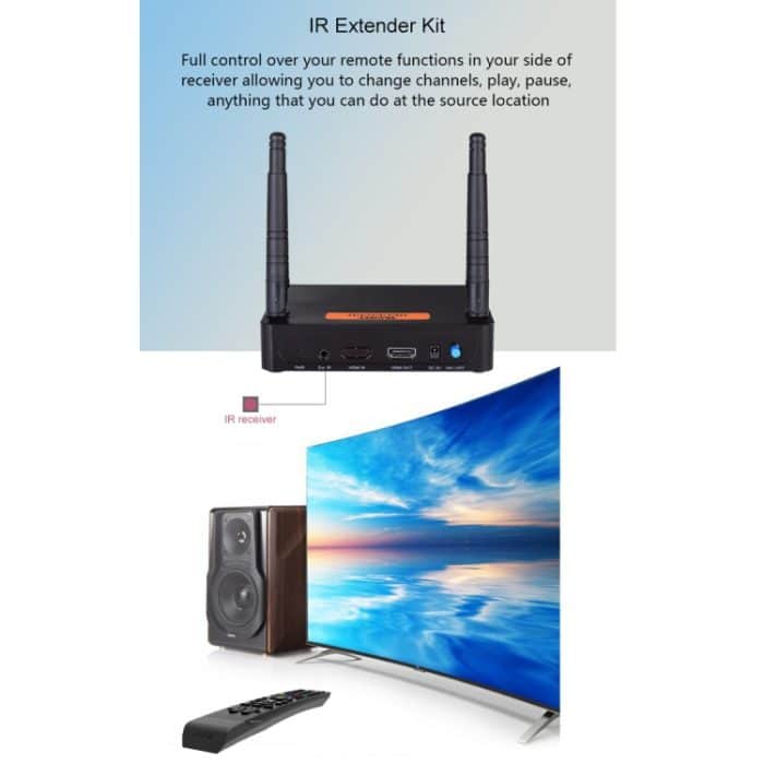 Measy FHD656 Mini 1080P HDMI 1.4 HD Wireless Audio Video Sender Empfänger Extender Übertragungssystem, Übertragungsentfernung: 100 m,, US Plug, EU Plug, AU Plug, UK Plug – Bild 5