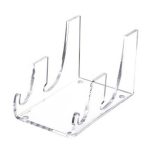 Transparenter Teller-Aufbewahrungsständer aus Acryl für Geschirr, Single Pack, 2pcs / Pack – Bild 7