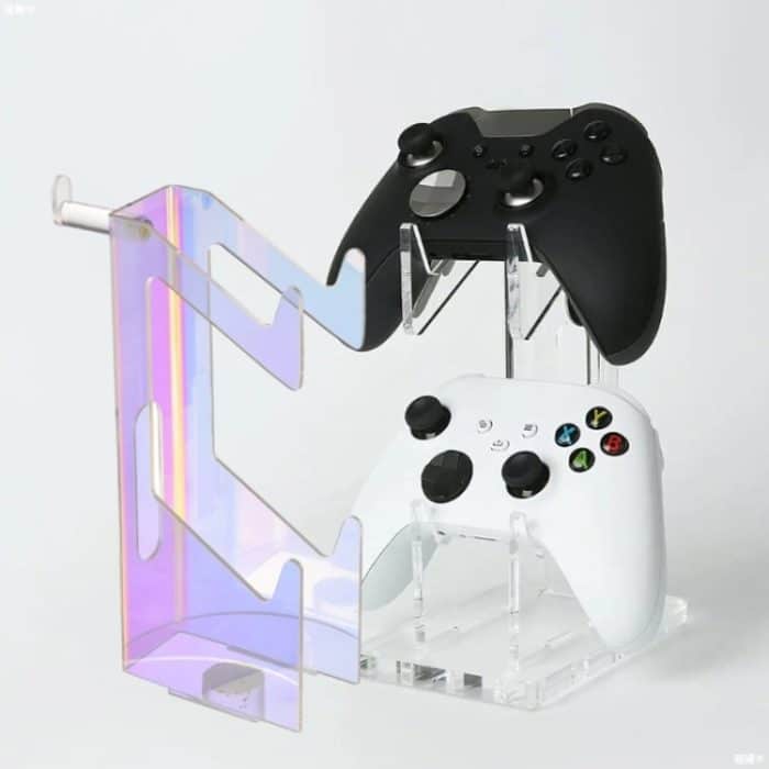 Bunter Game-Controller-Kopfhörer-Aufbewahrungsständer aus Acryl – Bild 5
