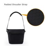 Cwatcun D103 Umhängetasche, Kameratasche, Fotoobjektiv-Umhängetasche, 22.5 x 19.5 x 8cm, 22.5 x 22.5 x 12.5cm – Bild 5