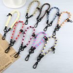 Universelles, kurzes Handgelenk-Lanyard mit Handy-Muster – Bild 2