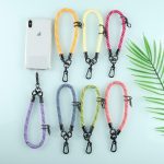 Universelles, kurzes Handgelenksband mit diagonalem Muster für Mobiltelefone – Bild 4