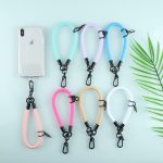 Universelles, einfarbiges, kurzes Handgelenksband für Mobiltelefone – Bild 4