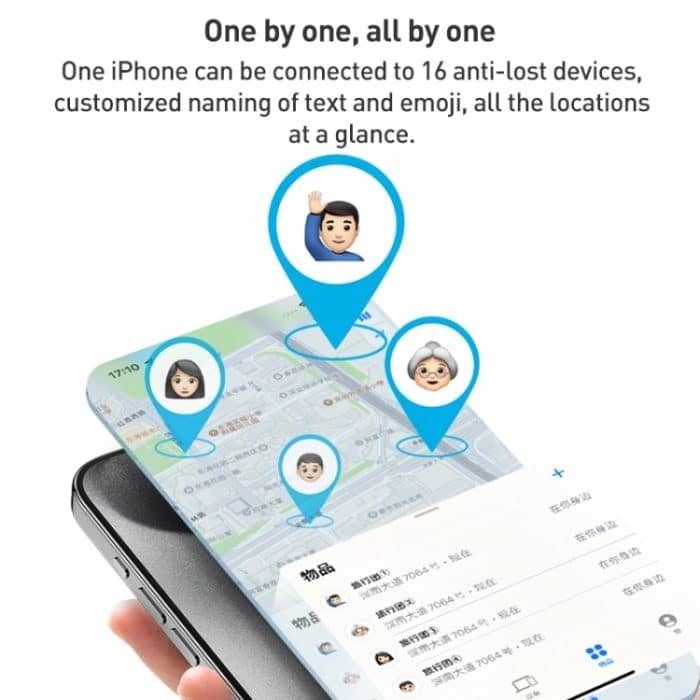 MOMAX PINCARD BR8-Karte, kabelloses Aufladen, Positionierung, Anti-Verlust-Gerät, PINCARD BR8 – Bild 9