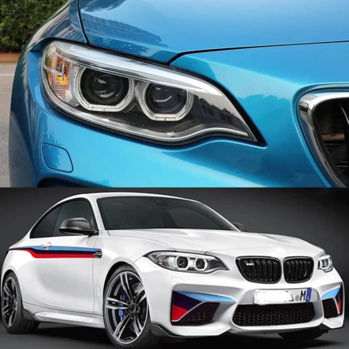 Für BMW 2er F22 228i/228i xDrive/230i 2014–2017 Auto links LED Angel Eyes 63117388923 A, 63117388923A – Bild 5