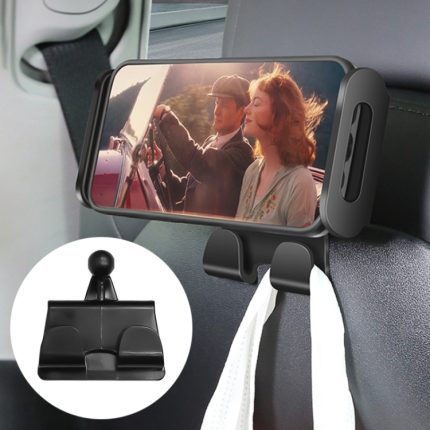 Für Tesla Model 3 / Y Auto-Rücksitz-Telefon-Tablet-Halter, Bracket Base, Base + Phone Bracket