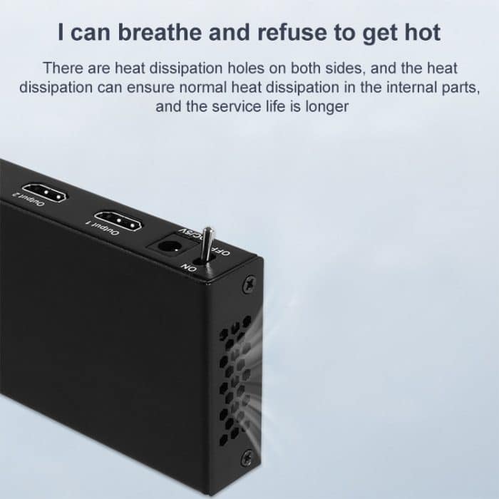 Measy SPH108 1 bis 8 4K HDMI 1080P gleichzeitiger Display-Splitter, 1 to 8, AU Plug, 1 to 8, EU Plug, 1 to 8, UK Plug – Bild 7