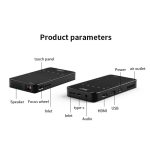 90 DLP Android 9.0 2 GB + 32 GB 4K Mini WiFi Smart Projektor, EU Plug, US Plug, UK Plug, AU Plug – Bild 11